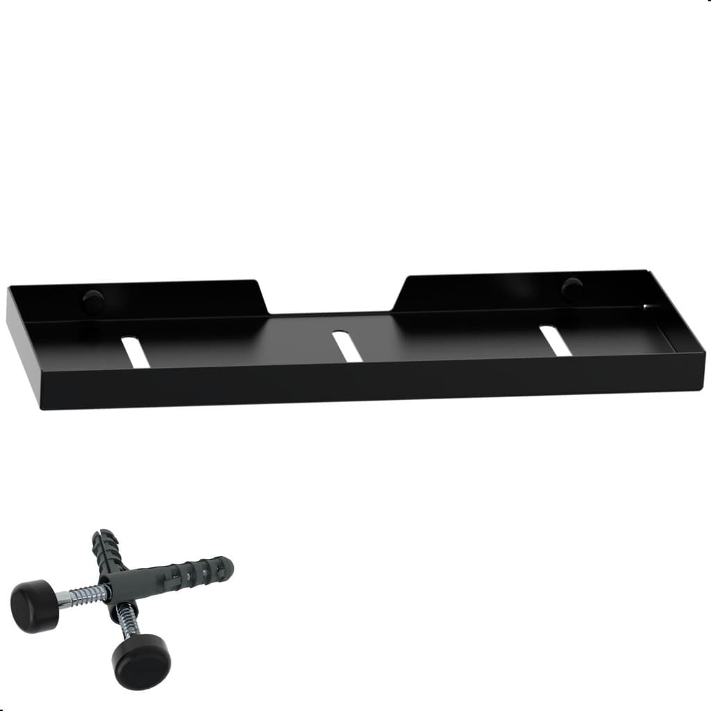 Porta Shampoo De Banheiro Preto Suporte Para Parede SF.MAX