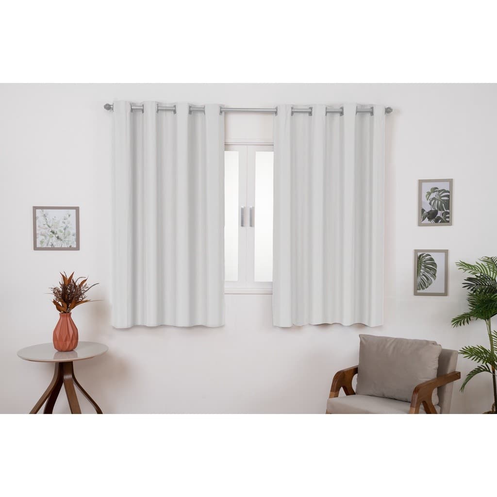 Cortina Blackout Para Quarto Sala PVC corta 100 % a luz 2,80 m x 1,60 m