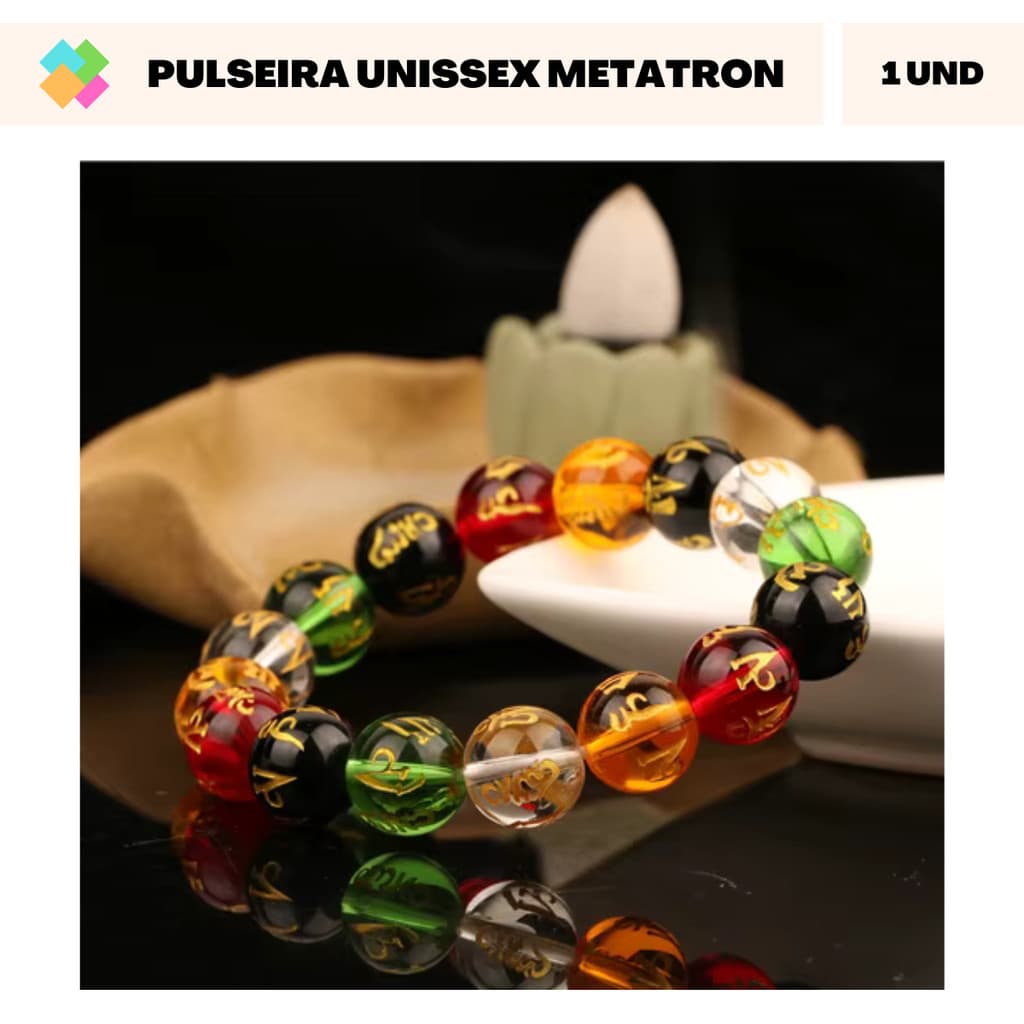 Pulseira Fengshui Pixiu Colors (Poder e Prosperidade) (1 Und)