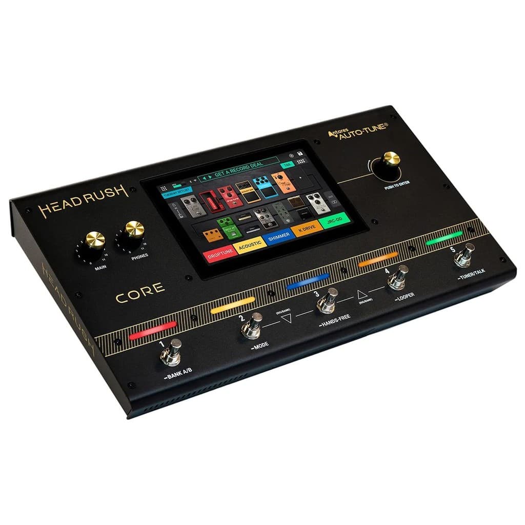 Pedaleira para Guitarra HeadRush Core Multi Efeitos