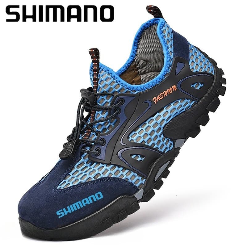 Shimano Sapatos De Água Descalços Homens Pesca Vadear Praia Antiderrapante Esportes Ao Ar Livre Respirável Casual Tênis