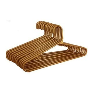 50 unidades de cabides (cruzeta) dourado ENVIO IMEDIATO