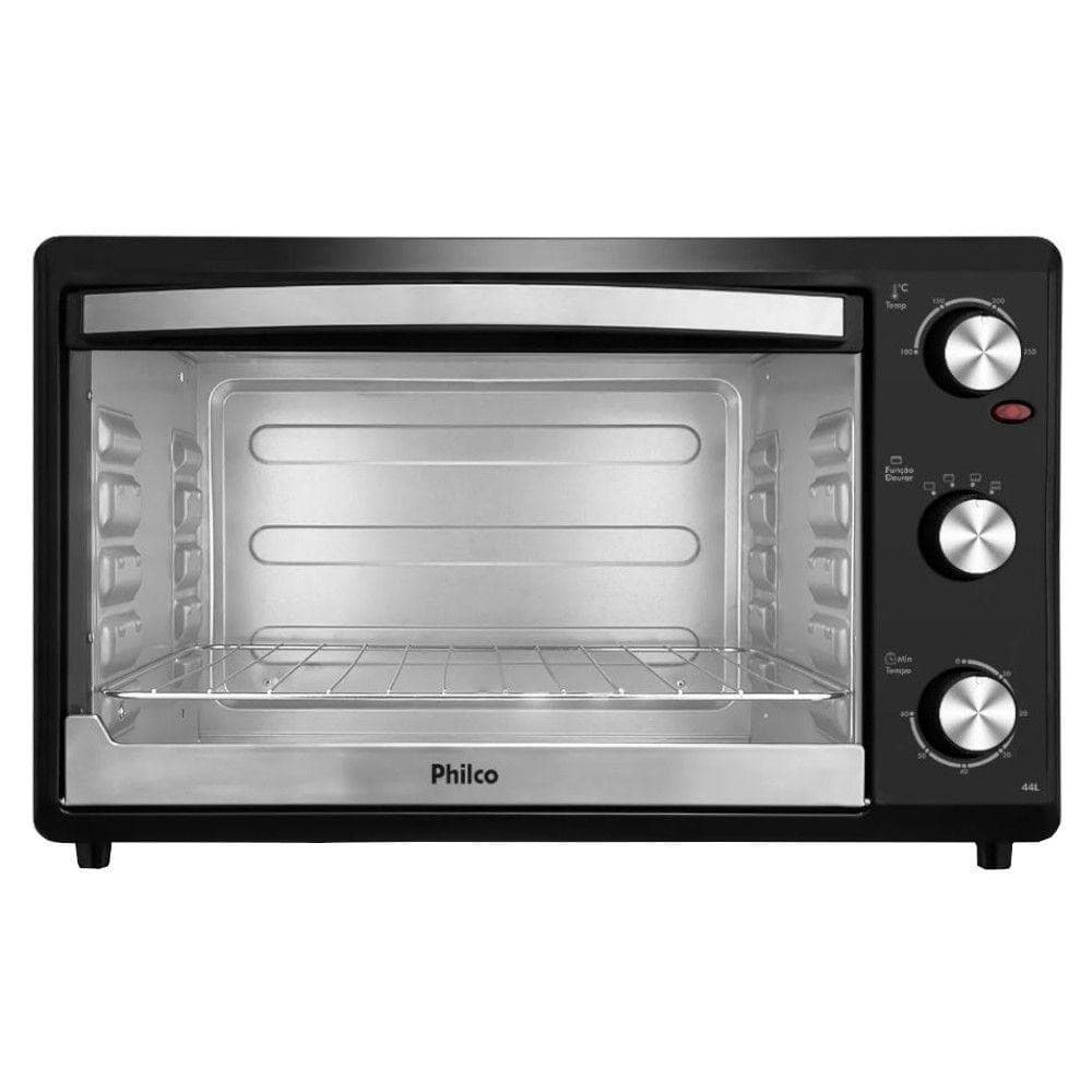 Forno Elétrico Philco PFE44P Dupla Resistência 44L Com Timer 60 Minutos