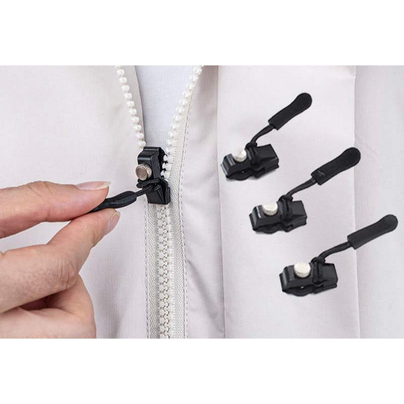 Kit 3un Zíper de Reparo Universal Conserto Instantâneo Sem costura Prático