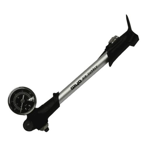 Bomba Calibrador Suspensão Bike Giyo Gs02pt 300psi Manômetro