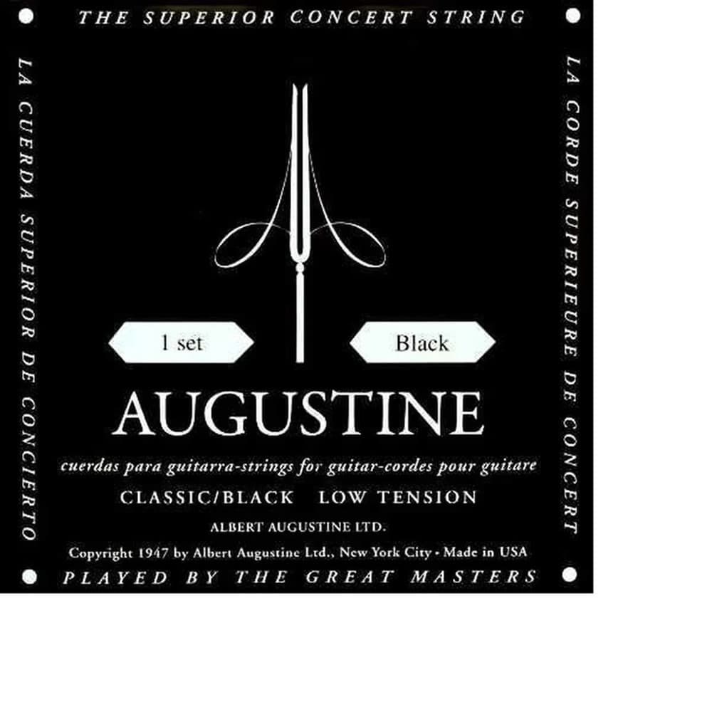 ENCORDOAMENTO AUGUSTINE NYLON CLASSIC BLACK P/VIOLAO