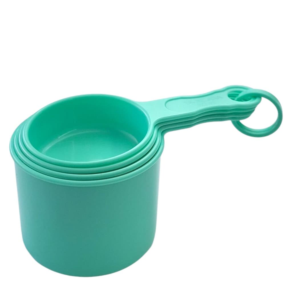 JOGO DE XÍCARA MEDIDORA COM 4 PEÇAS VERDE CLARO XM-04