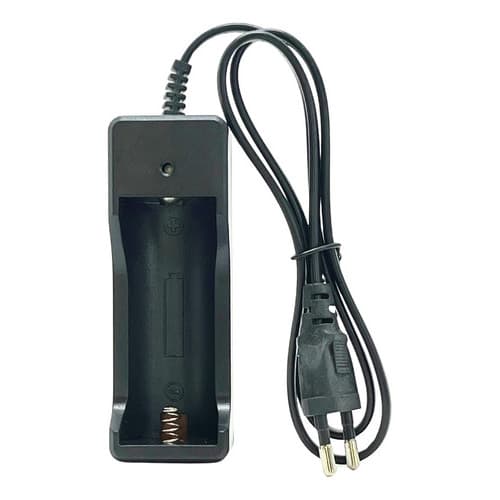 Carregador Rápido  MOLA Bateria 26650 18650 Lanterna T9 X900 T2 Com Led De Indicação De Carga