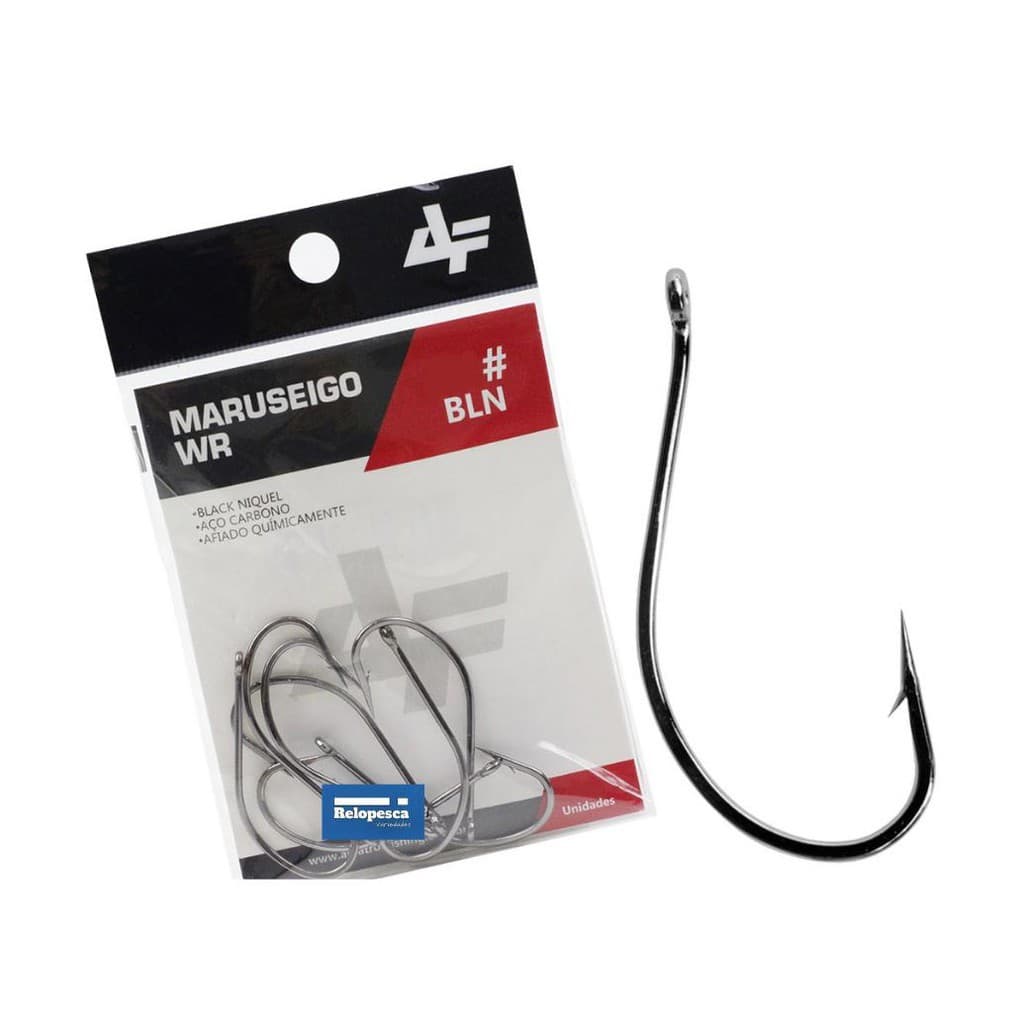 Anzol Maruseigo Black WR Albatroz Cartela Todos os Tamanhos