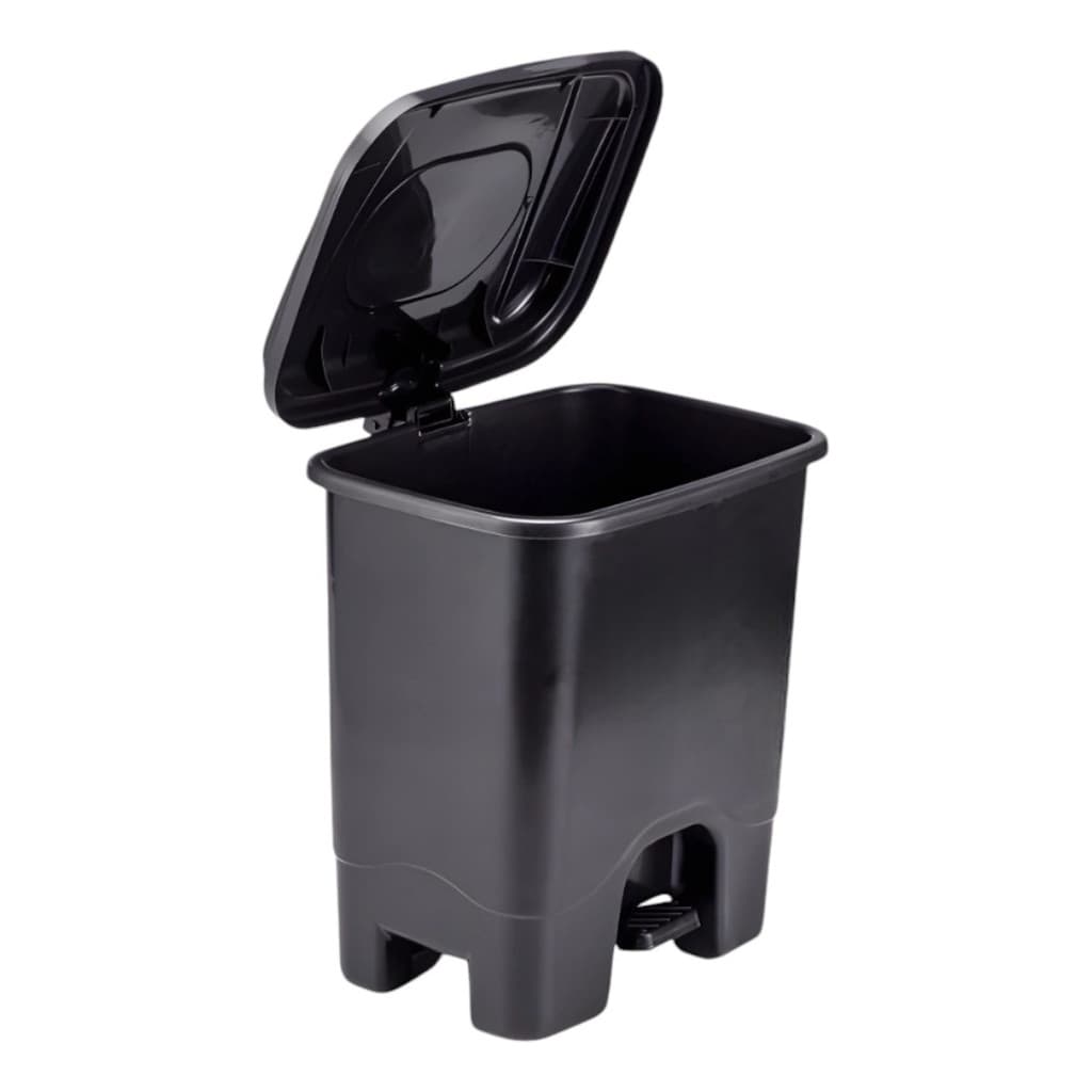 Lixeira Com Pedal 13l Cozinha Banheiro Compacta