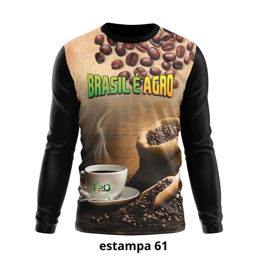 Camiseta UV Agro Rural – Masculina e Feminina com Proteção Solar