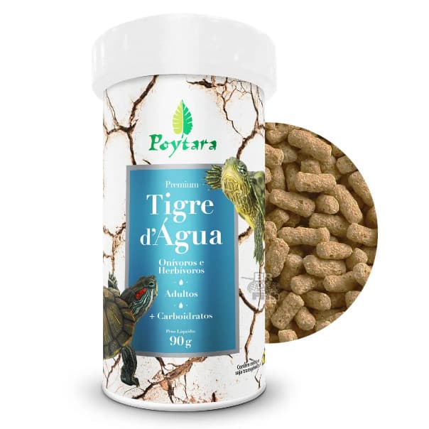 Ração Tigre D’água filhote 90g - Poytara
