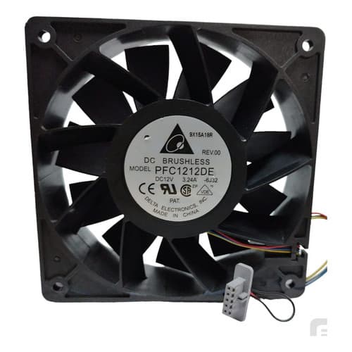 Cooler Ventoinha 12v 3.24a 120x120x38mm 12cm 4fios