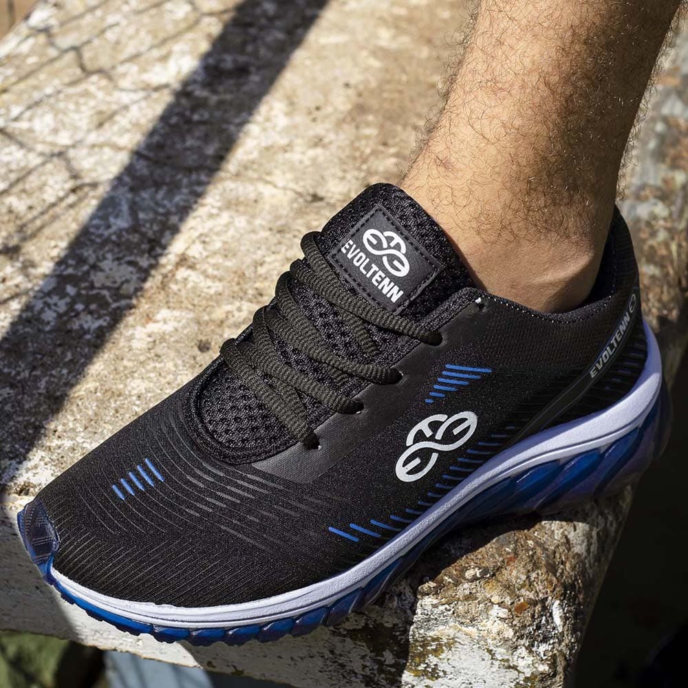 Tênis De Caminhada Corrida Confortável Masculino Cadarço Estoque Limitado