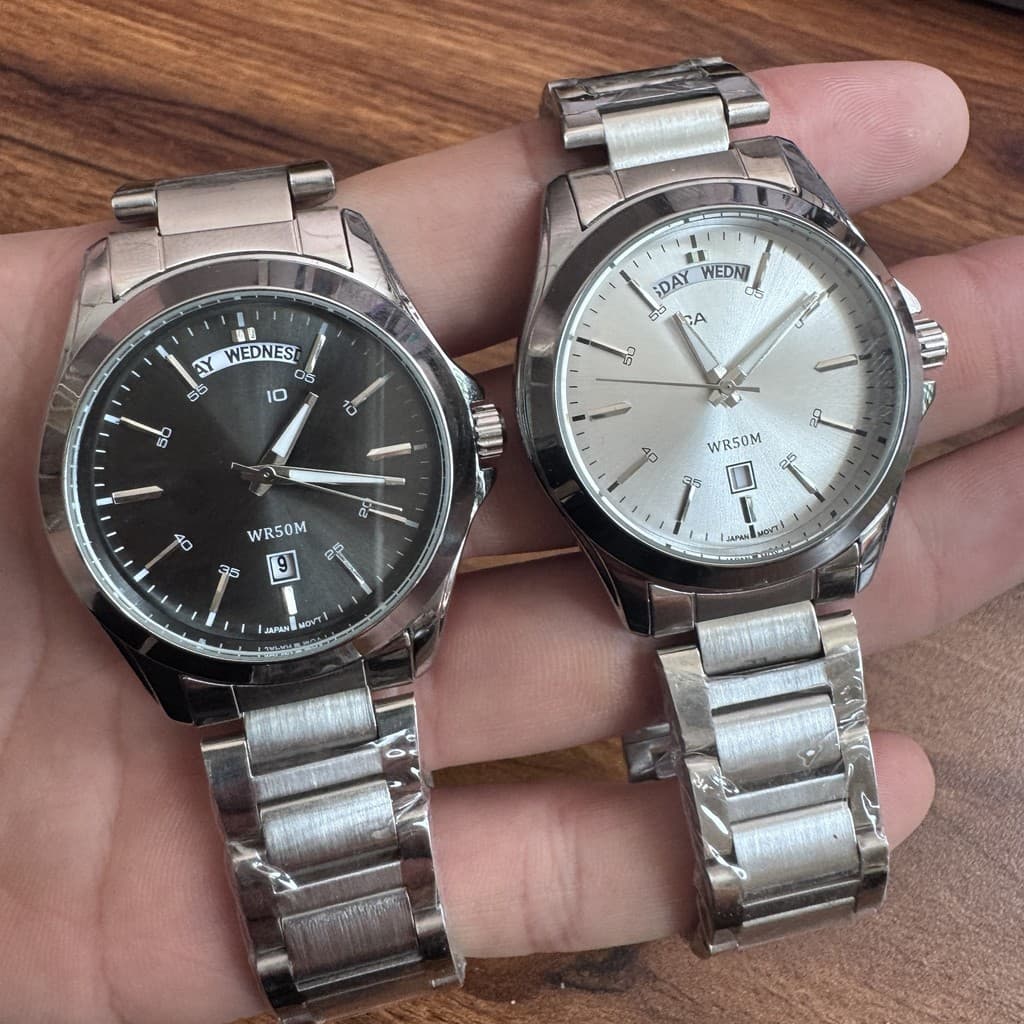 CAs-Relógios Masculinos , Com Pulseira De Aço Quartzo Para Negócios E Lazer