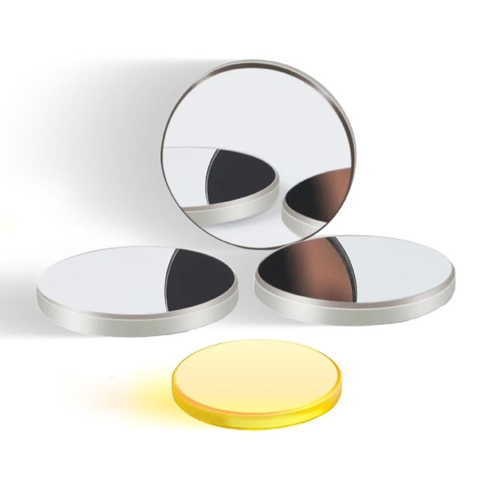 Kit 1 Lente Laser 20mm Df50.8 + 3 Espelhos 25mm Co2 Cnc