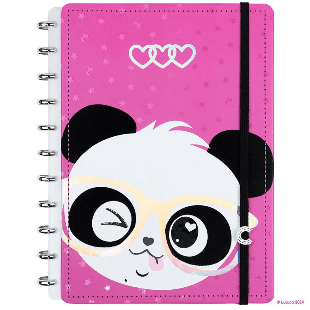 Caderno Inteligente Grande Pandalu Glow by Luluca - CIGD4342