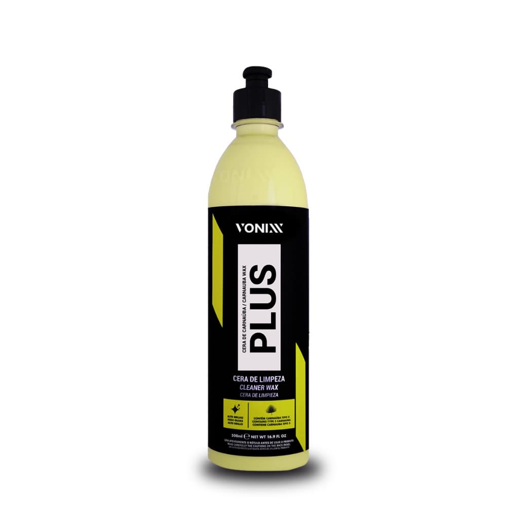 Cera Carnaúba Plus Vonixx 500ml Cera Liquida Automotiva