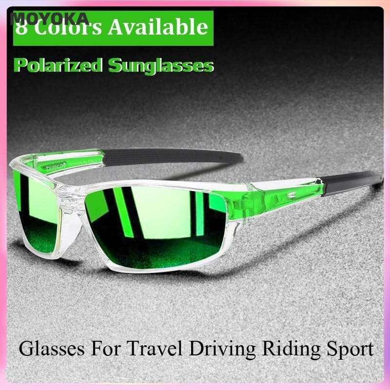 Óculos De Sol Polarizados Masculino Design De Moda Lente TAC Viagem Ao Ar Livre Condução Equitação Esporte Estilo Rua