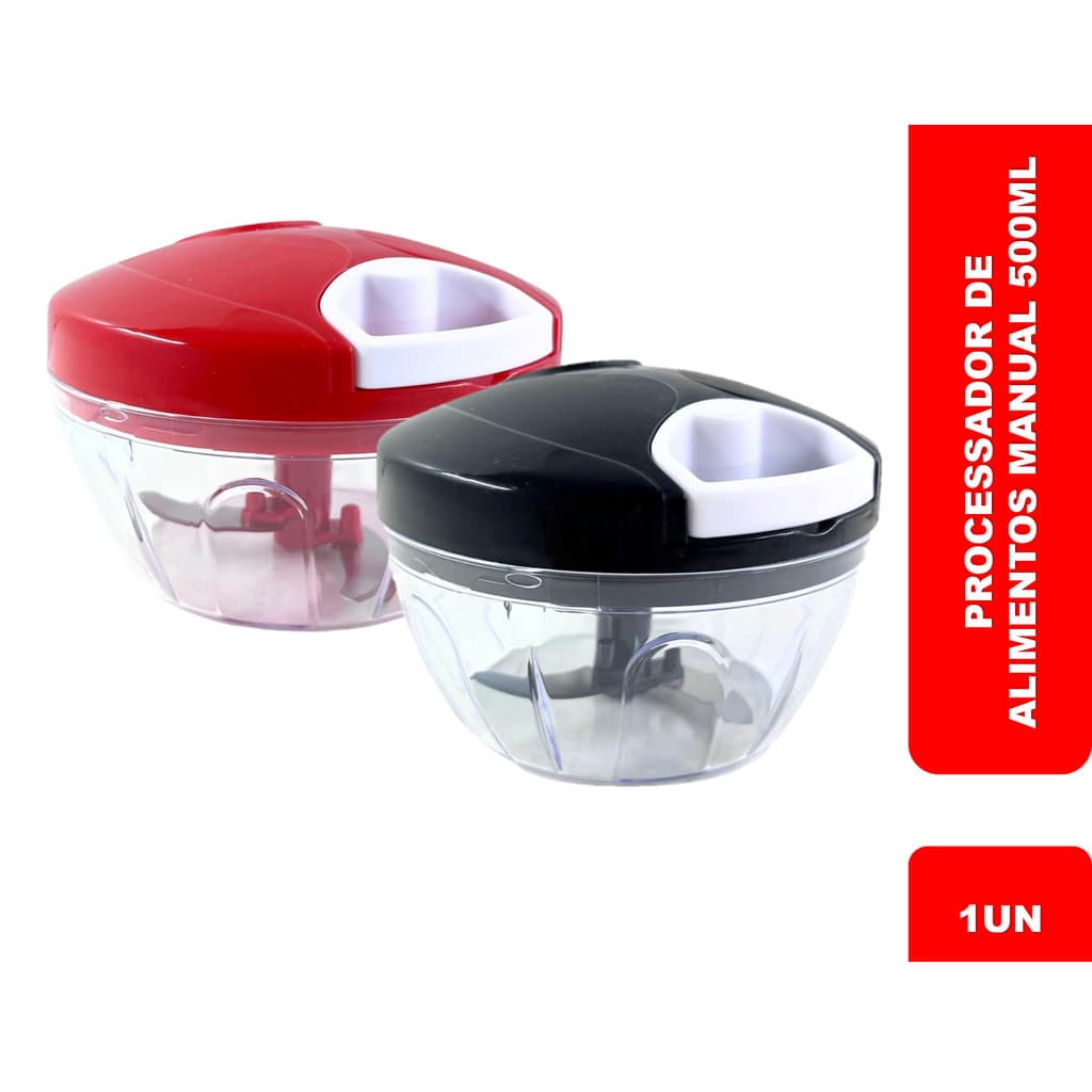 Processador de Alimentos - Ultra Manual - 3 Lâminas 500ml