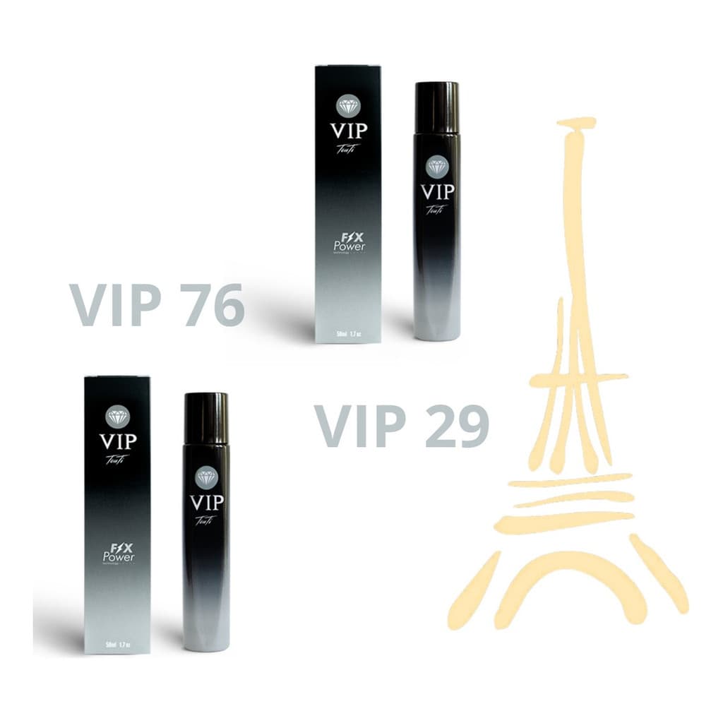 Kit 2 Perfumes Vip 76 E Vip 29 - Casal Top - Touti Masculino E Feminino Alta Fixacao Marcante