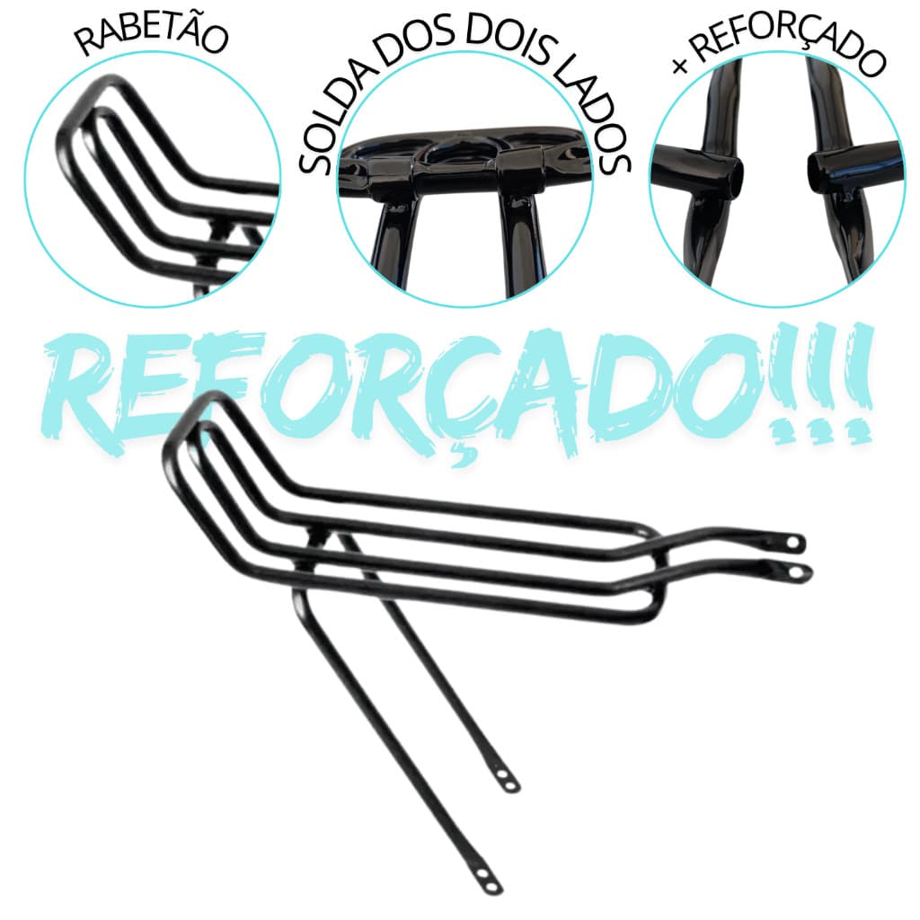 Bagageiro Tubão Rabetão Articulado, Garupeira Rabetão