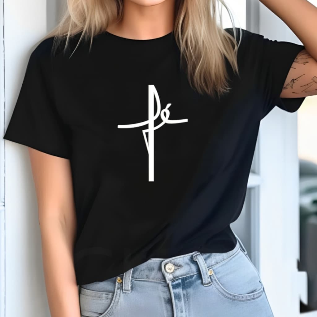 Blusa Feminina Fé Baby Look Estilo Evangélica