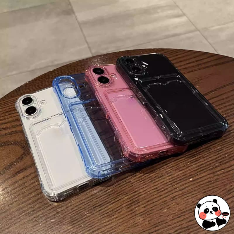 Capa Porta-Cartões AirBag Para Xiaomi Poco X7 Pro X6 X5 X4 X3 NFC M6 M5S M5 M4 M2 F6 C61 C55 C51 C50 5G 4G Traseira De L