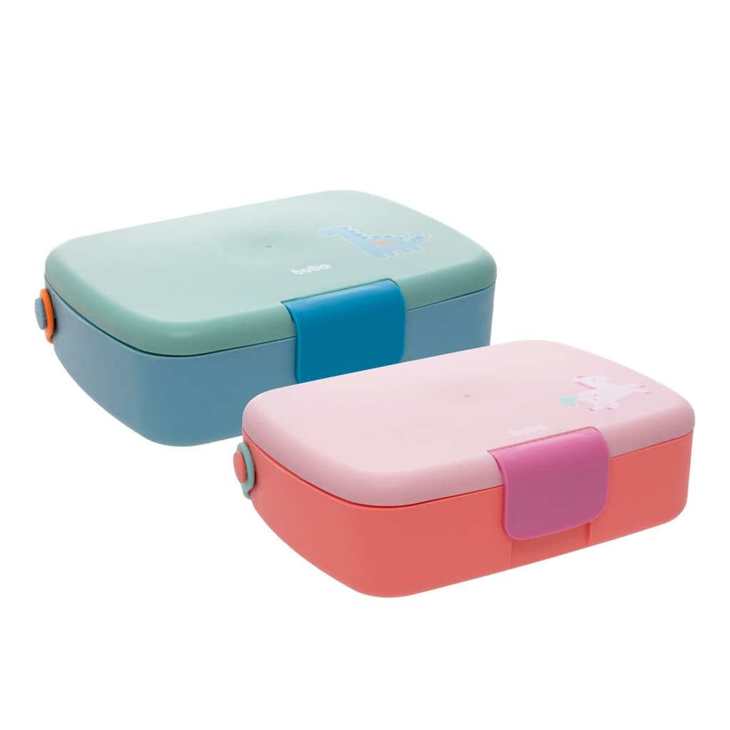 Lancheira Bentô Box Magic com Talheres Inox 1200ml – Buba
