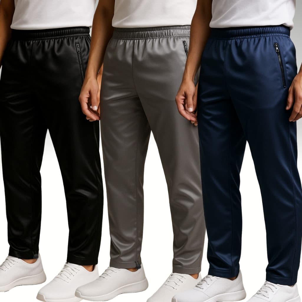 Calça Esportiva Chimpa Dry Fit Masculina Lisa Varias Cores Tendencia