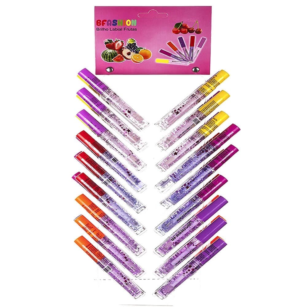 Brilho Labial Frutas Bfashion - Box Com 36 Unidades