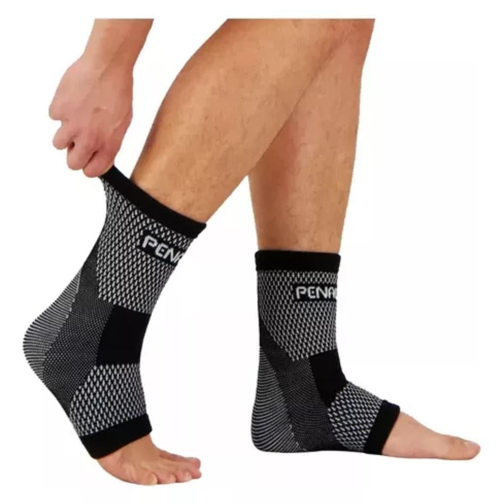 Tornozeleira Elástica Esportiva Profissional Penalty KNIT XXIII - Tecnologia High Compress