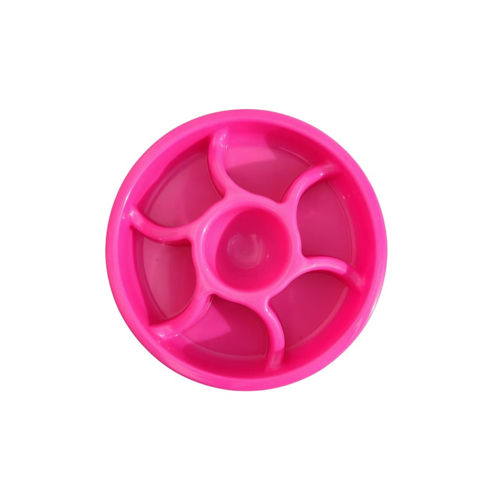 Comedouro Lento Pet Interativo Roda Cachorro Gato - Orien