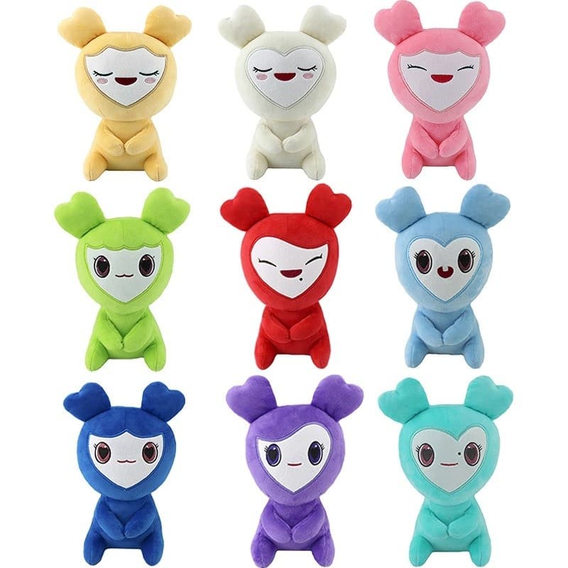 25cm ML Lovelys Plush Superstar Korean boneca de pelúcia Momo para presente de aniversário de fã T8PS