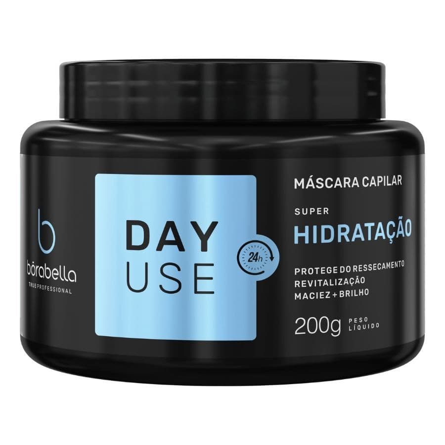 Máscara Day Use Super Hidratação 200gr - Borabella