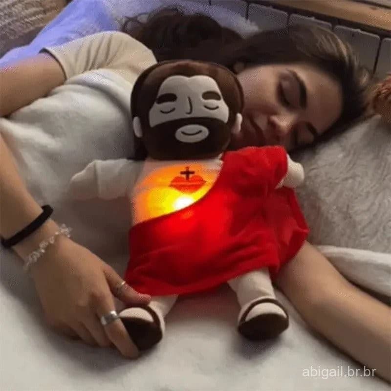 【Envio em até 24 horas】Jesus Que Respira Iluminada Respiratória Brinquedos