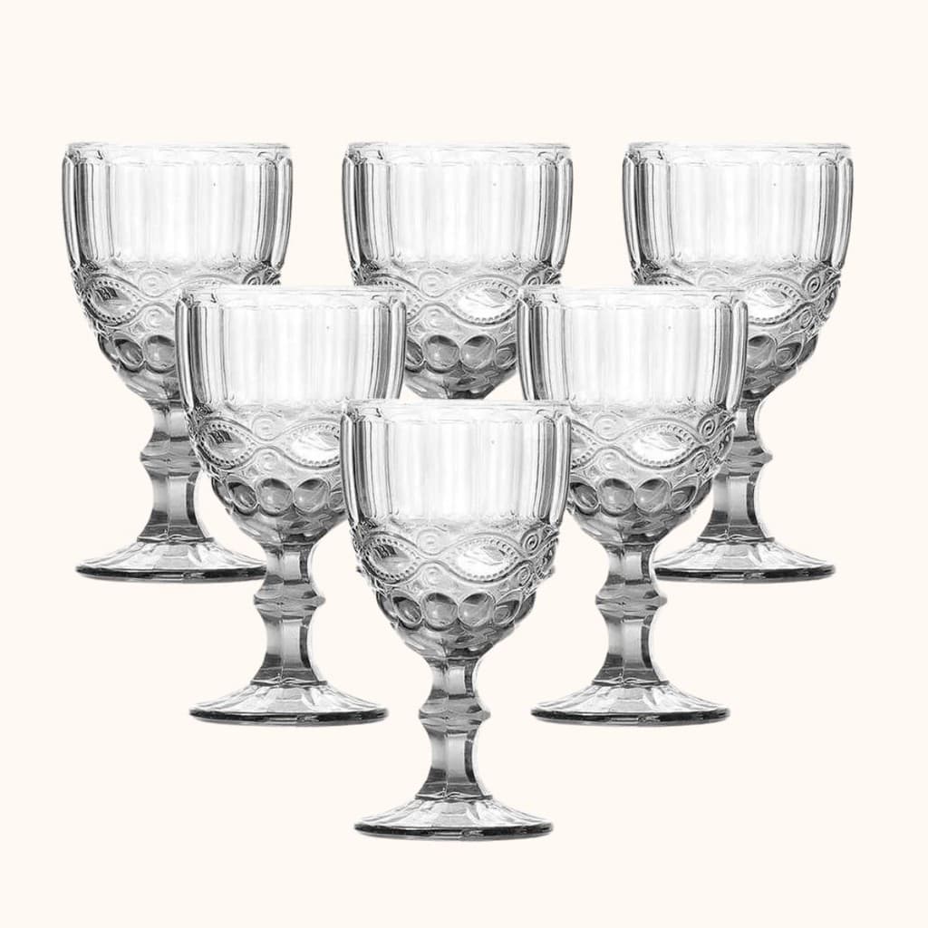 Conjunto 6 Taças Vidro Libelula 325ml