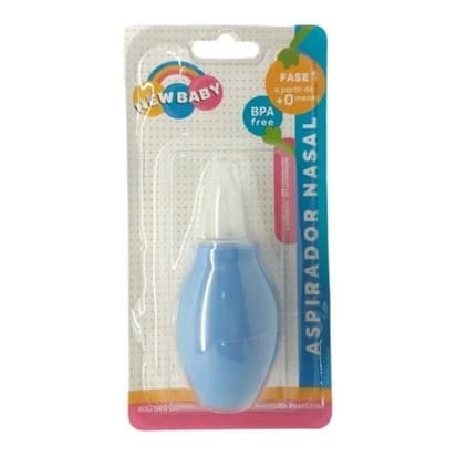 Aspirador Nasal Sucção Muco Bebe New Baby