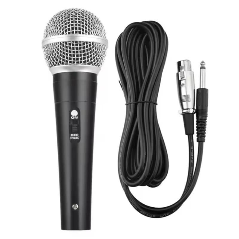 Microfone Dinamico Unidirecional Com Fio Px-58a