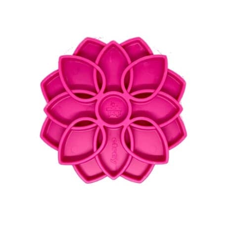 Comedouro Lento para cães SodaPup Mandala Etray Rosa