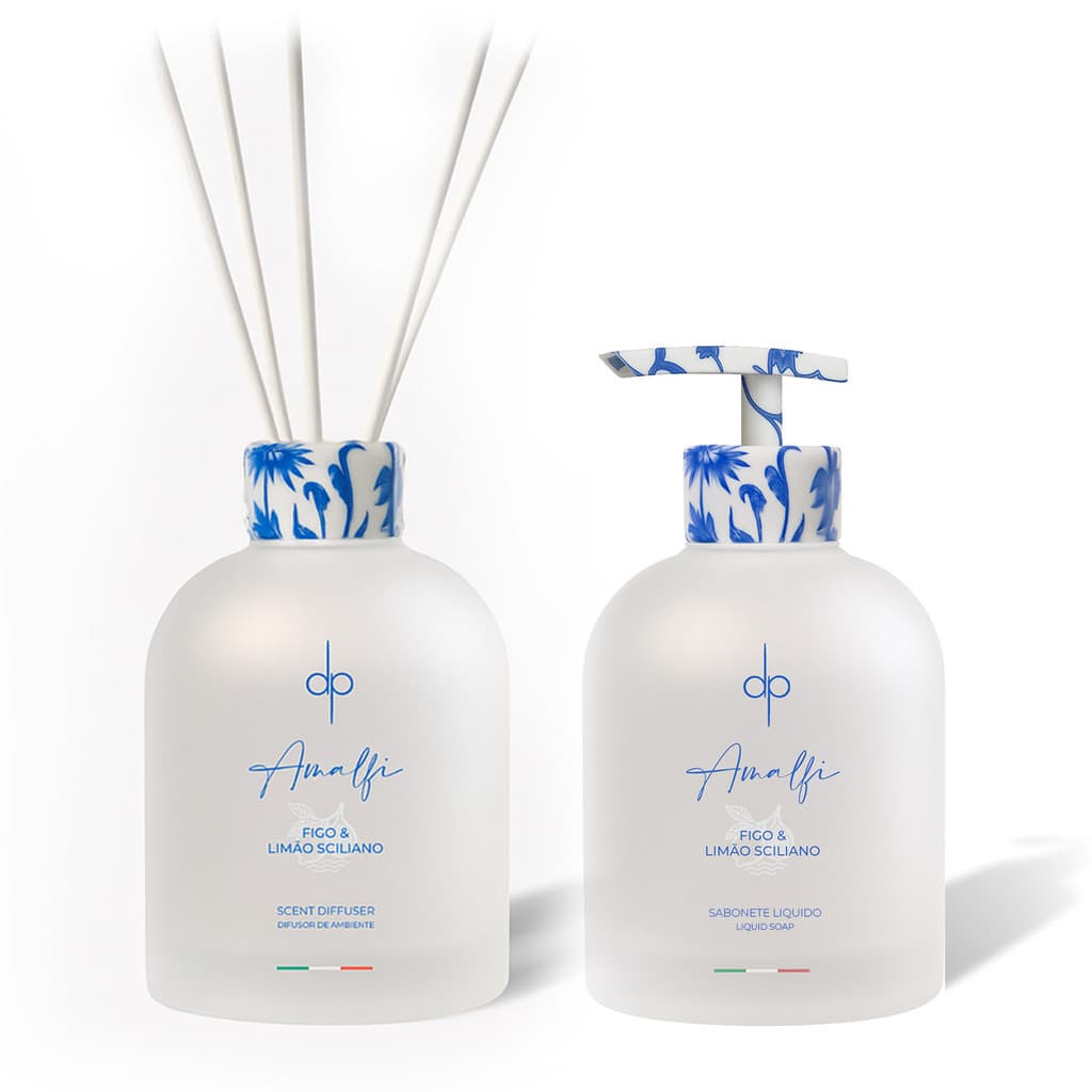 Kit Difusor e Sabonete I Amalfi Verão Italiano (Cítrico) DP