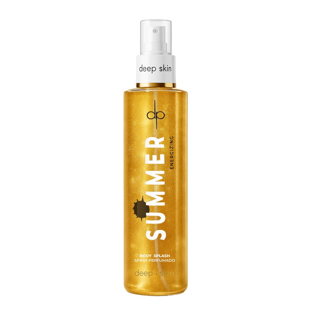 Body Splash Summer Glow (Energizante) 250ml – Fragrância Doce e Refrescante  | Deep Skin