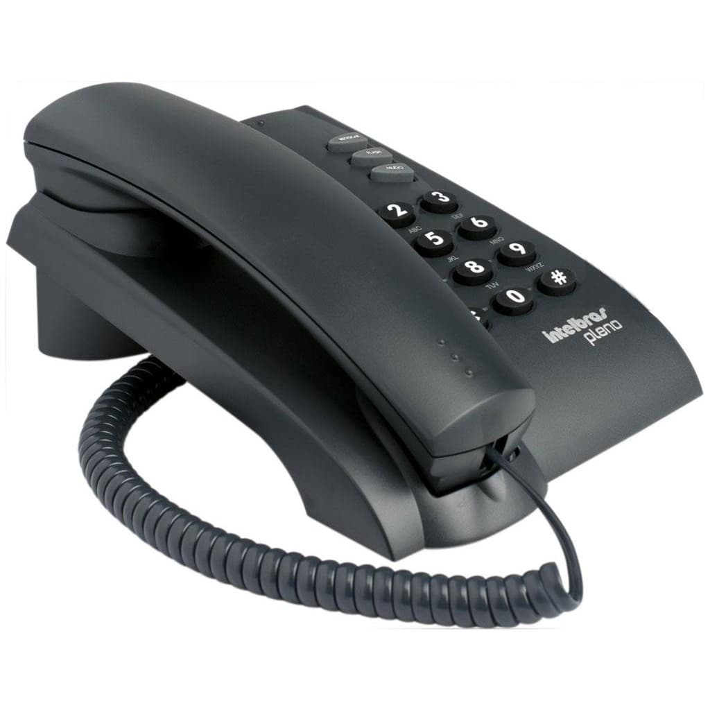 Telefone Intelbras Pleno - 4080051 - Preto