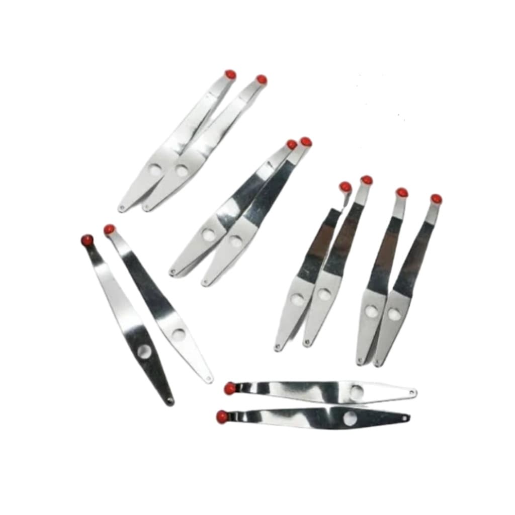 Kit C/10 Molas Longa Para Alicate De Cuticula Modelo 777, 722, 772 Mundial Original