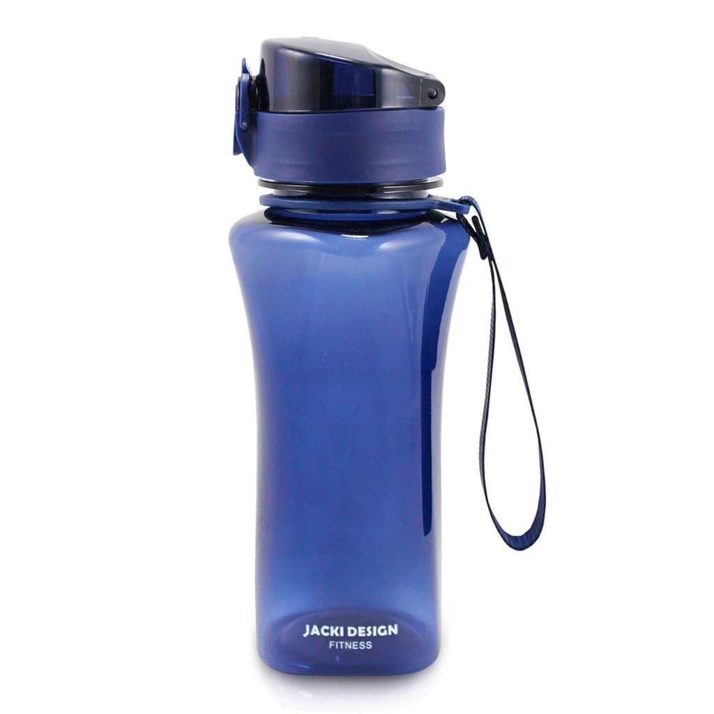 Squeeze Fitness Com Alça Com 450 ml Lifestyle Azul