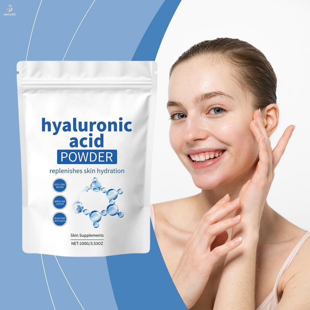 Pó De Soro De Ácido Hialurônico Com Ingrediente Hidratante Solúvel Em Água Para E DIY