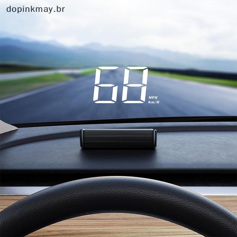 Dopink Velocímetro Do Carro HUD GPS Up Display Digital Medidor De Velocidade Pára-Brisa Projetor Para Veículos Caminhão