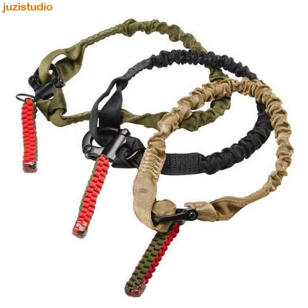 Cordão De Segurança JUZISTUDIO , Fivela De Metal Ajustável Para Escalada , Estilingue De Proteção , Alça Elástica , Cord