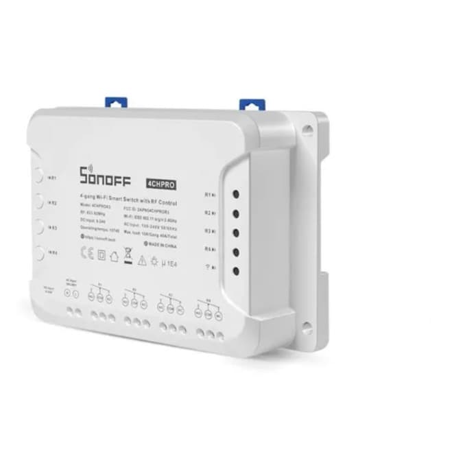 Interruptor Sonoff WiFi e RF 433 4 Canais
