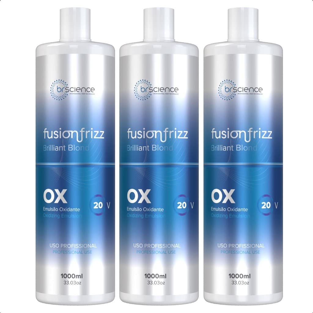 03 Brscience Fusionfrizz Brilliant Blond Ox 20 Vol 1000ml